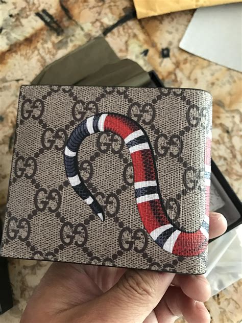 gucci snake wallet price in india|gucci wallet snake review.